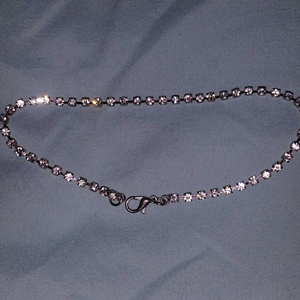 Fake diamond bracelet